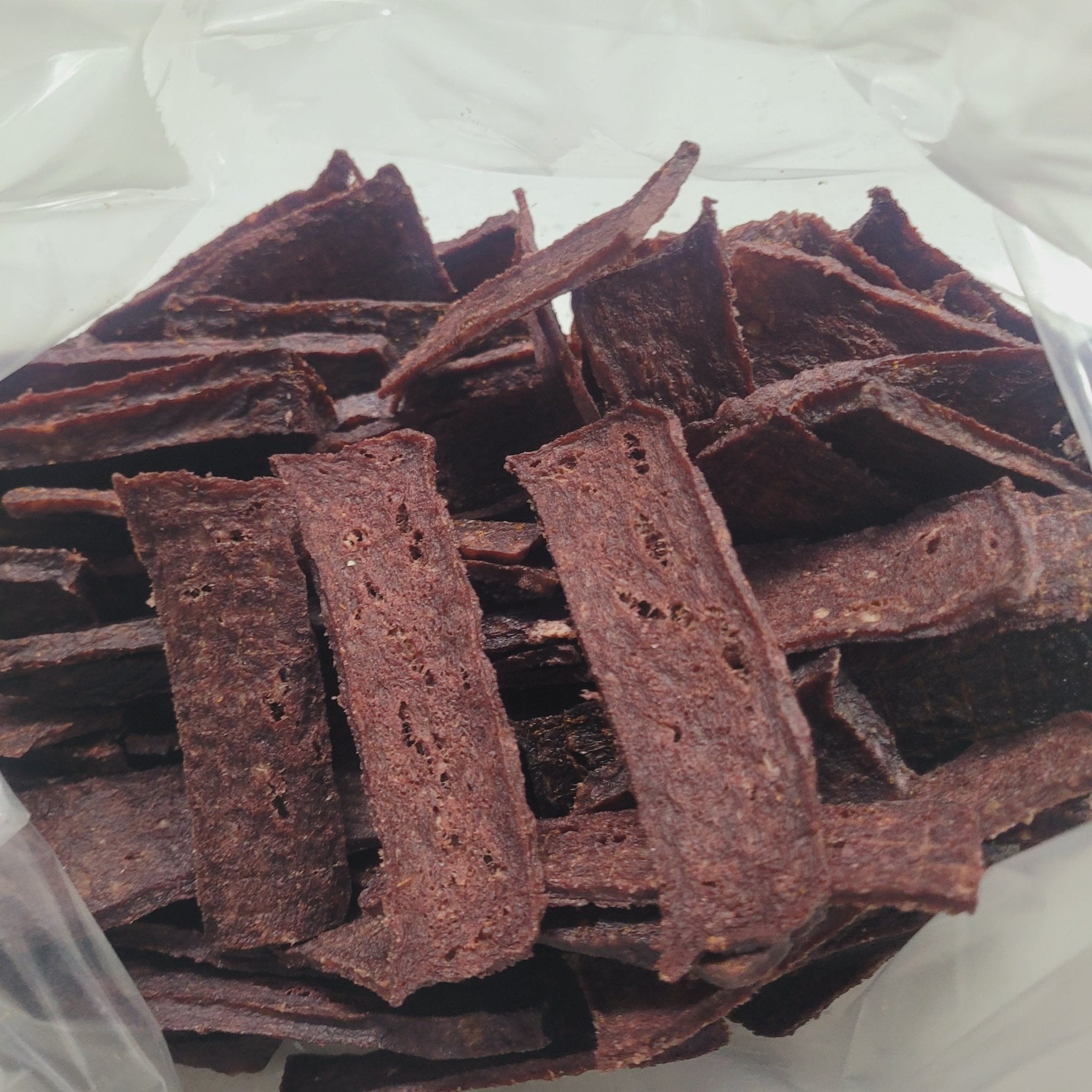 Air Dried Bison strips - Totally Raw