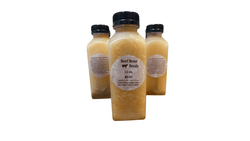 Grass Fed Beef Bone Broth 12 oz. - Totally Raw