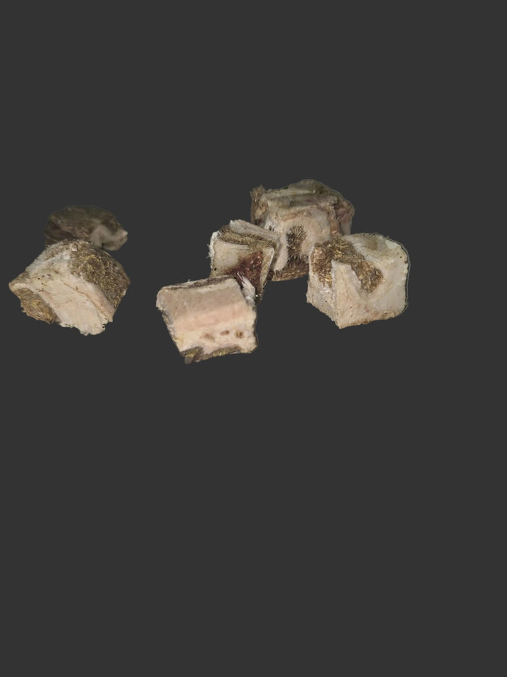 Private Label Whole Green Tripe Bites FD - Totally Raw